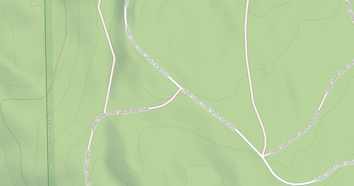 Map preview of USFS Motor Vehicle Use Map Roads {0E292CF7-CC07-4912-A658-CB54B3B87619}