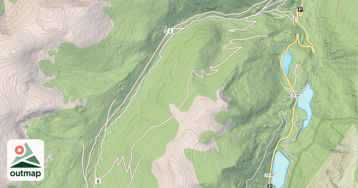 Map of HIST. WALDORF WAGON ROAD