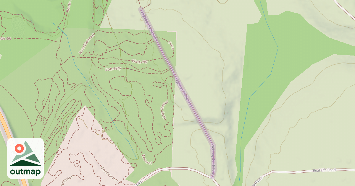 Map of Highway To Heaven