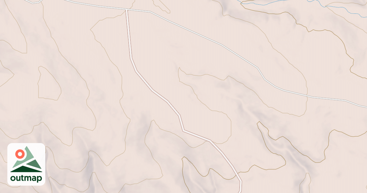 Map of CUSTER CROSSING BR 1R