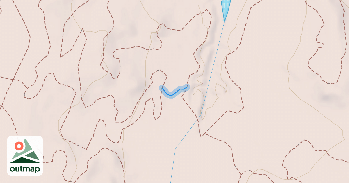 Map of Clear Bay Mountain Bike Trails