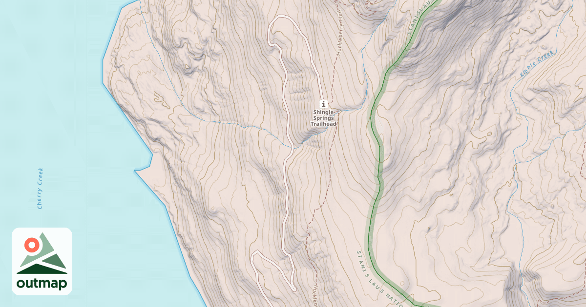 Map of COTTONWOOD RD