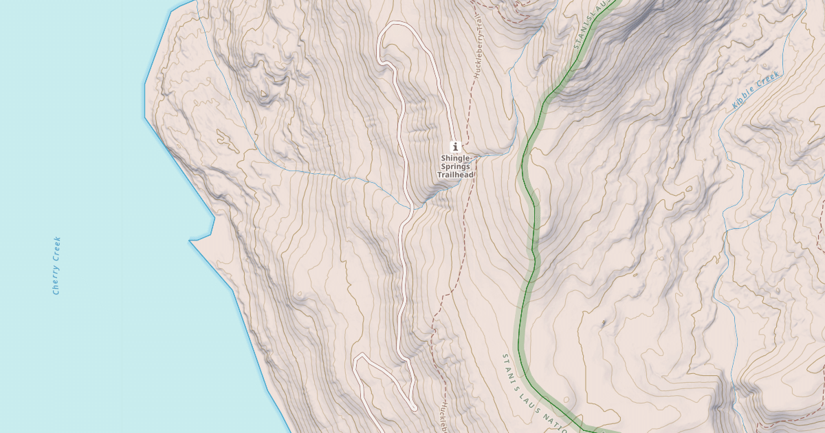 Map preview of COTTONWOOD RD
