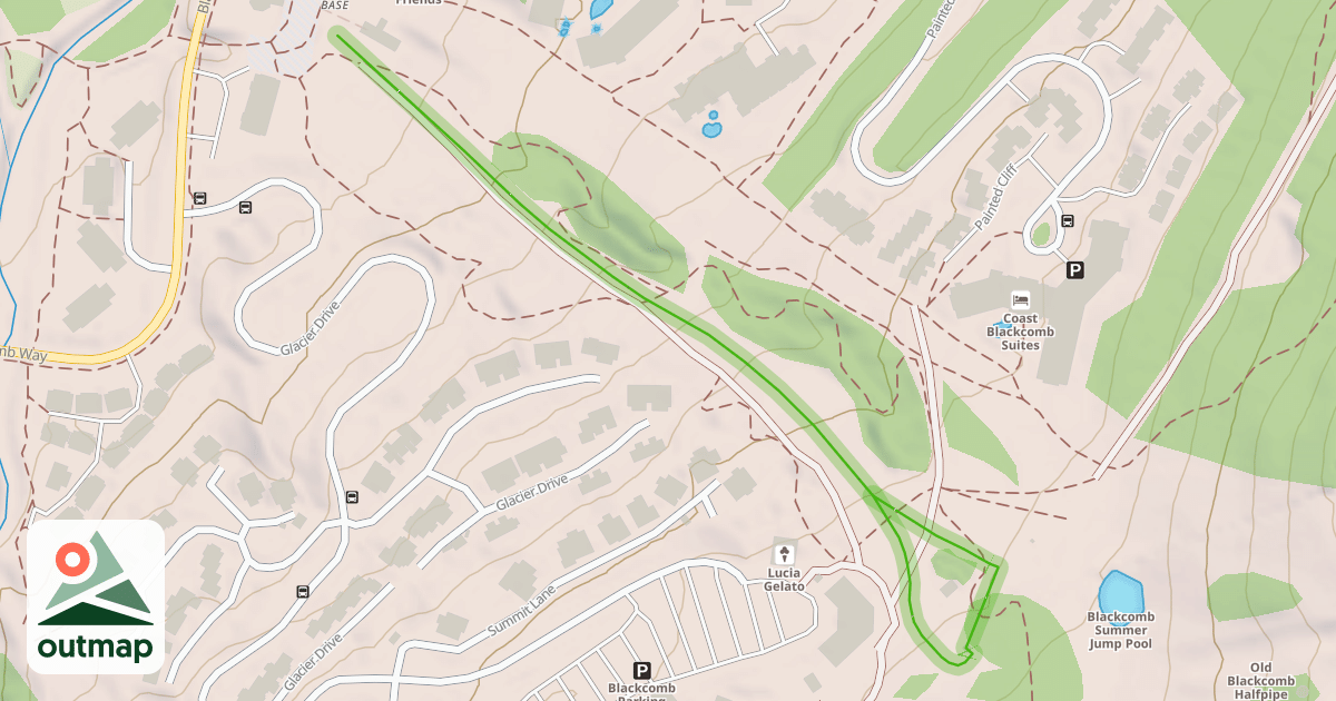 Map of Yellow Brick Road