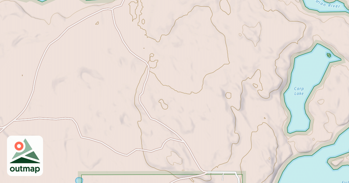 Map of BAR LAKE SPUR E