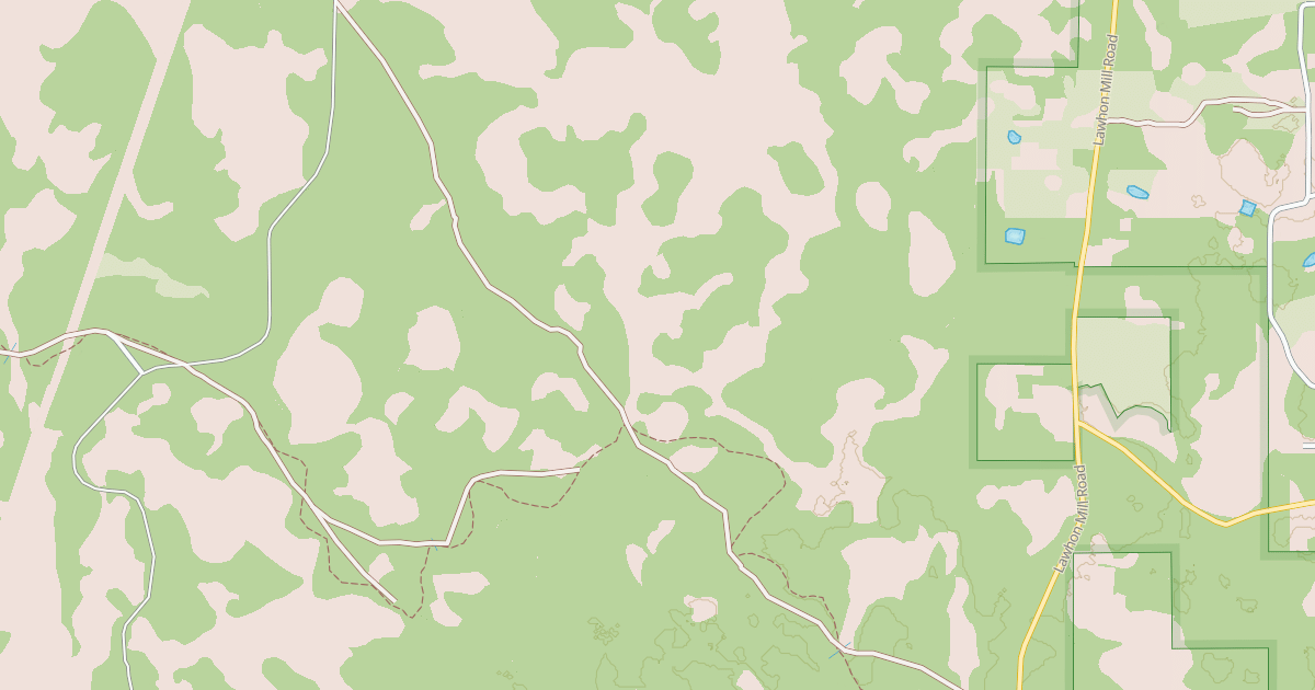 Map preview of USFS Motor Vehicle Use Map Roads {91C51806-AB85-494D-A43B-EF5BA656042B}