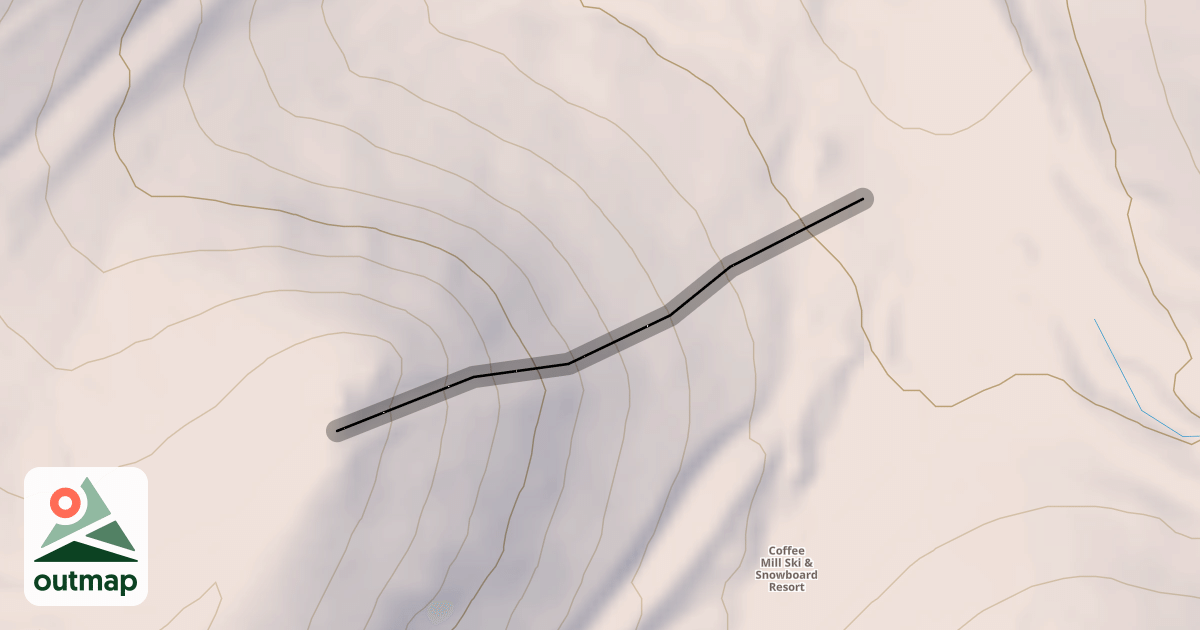Map of O Chute