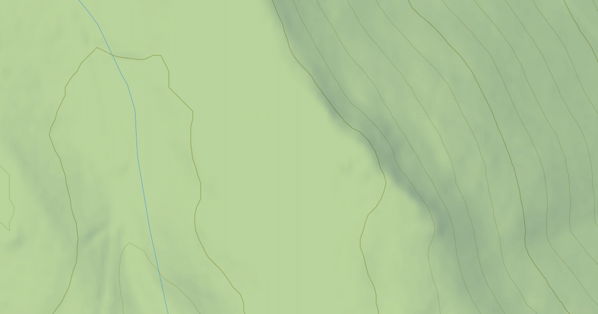 Map preview of MILL CREEK PLATEAU SPUR
