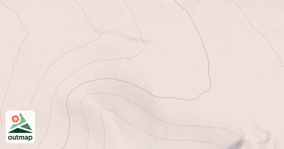 Map of ASH BUTTE SPUR