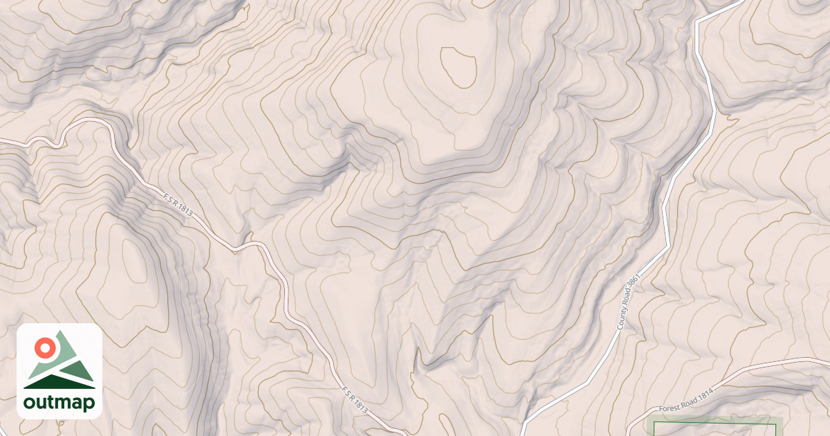 Map of USFS National Forest System Roads {C4F04F36-E1E8-43B3-A168-142F3D3A4DF3}