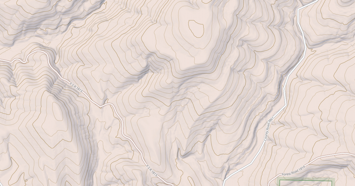 Map preview of USFS National Forest System Roads {C4F04F36-E1E8-43B3-A168-142F3D3A4DF3}