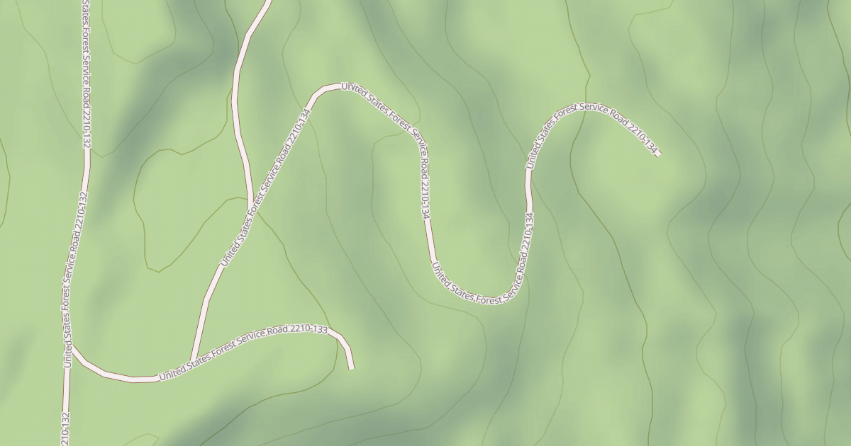 Map preview of USFS National Forest System Roads {F9A6D18C-6631-471D-9D43-9A2672A3F6B0}