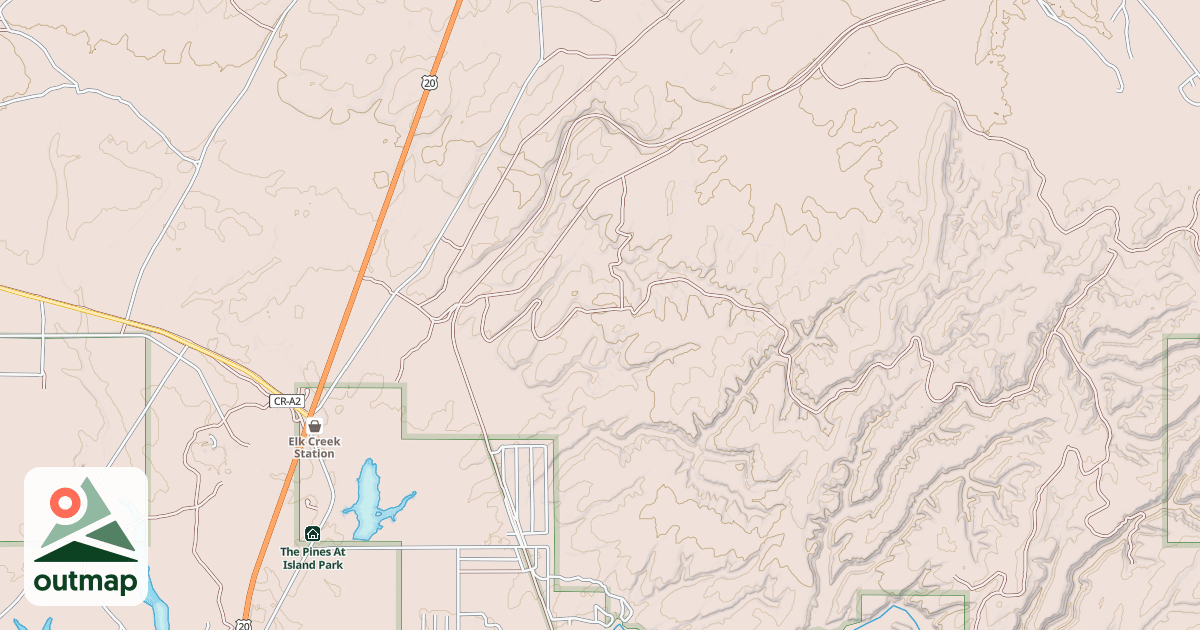 Map of BPA ACCESS