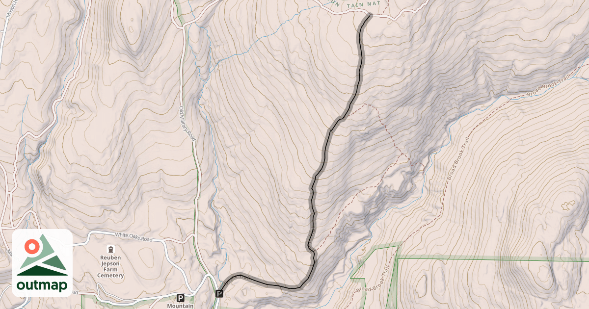Map of Dome Trail