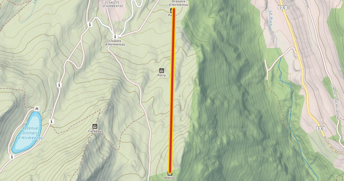 Map preview of Mottaz