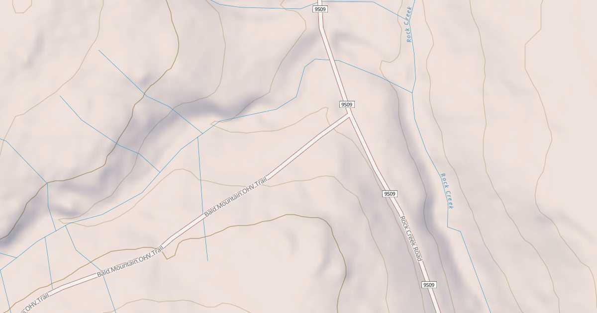 Map preview of Bald Mountain