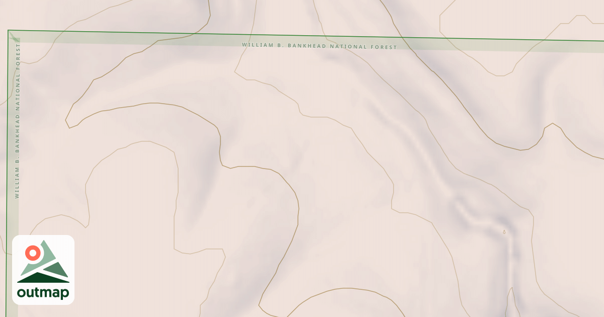 Map of BROWN BEAR