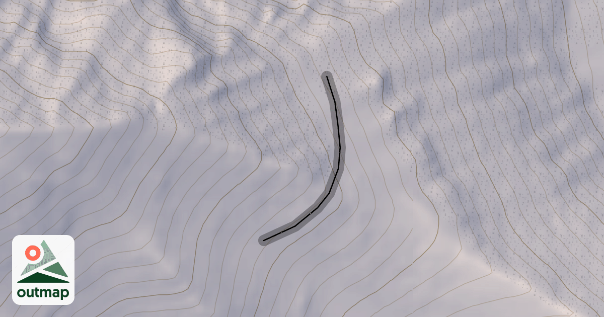 Map of The Gullies Traverse