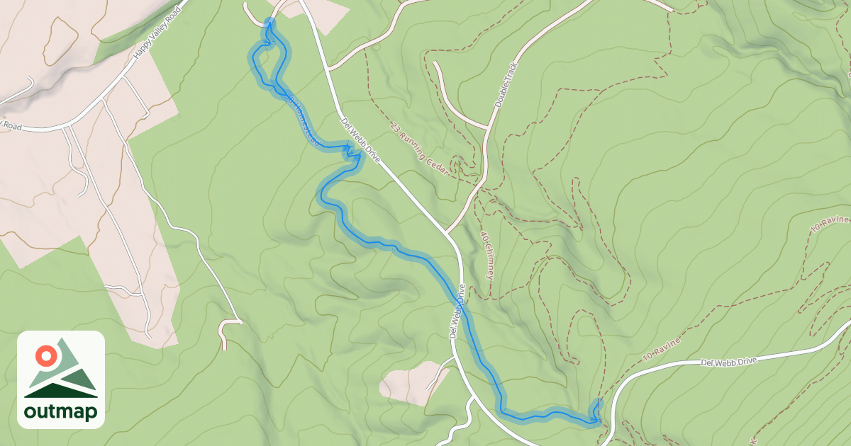 Map of 38 Homestead