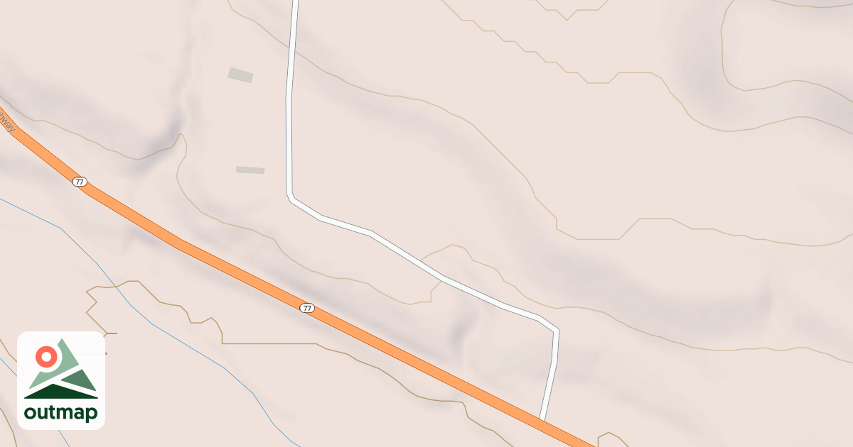 Map of BLM National GTLF Public Motorized Roads ca21e198-2ce6-49de-98b5-906391870448