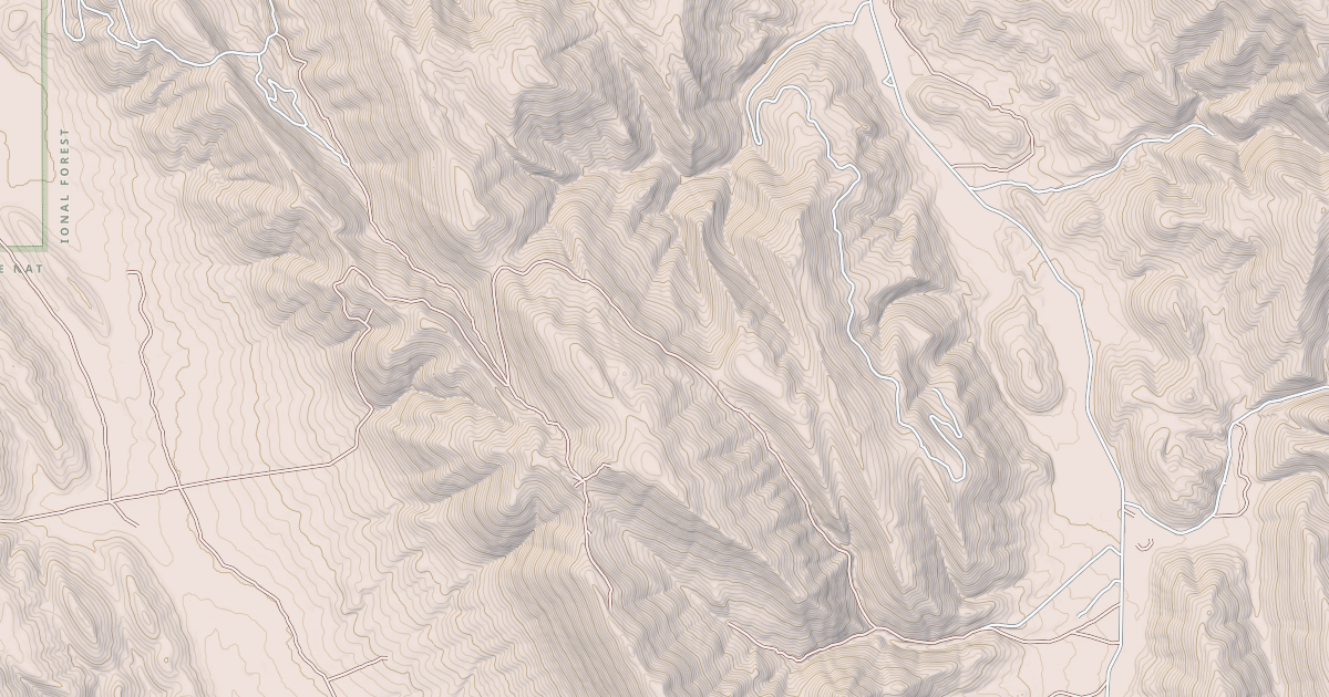 Map preview of MAYBE CANYON