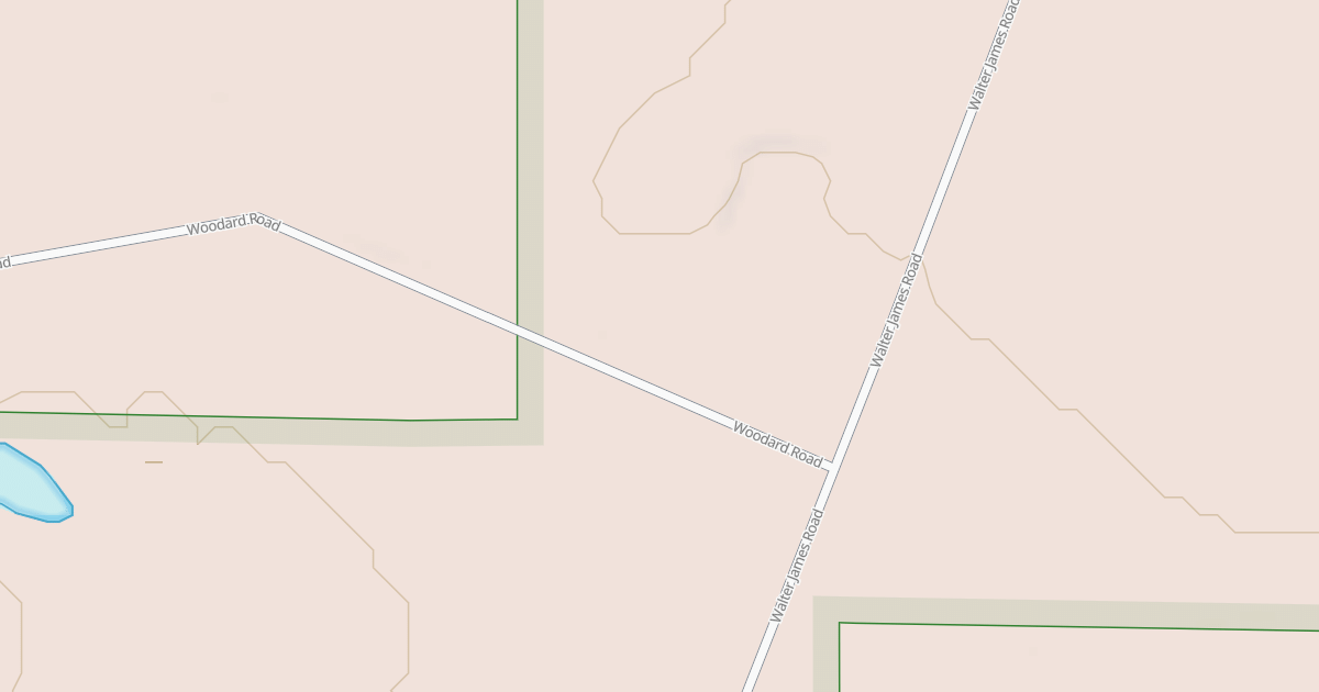Map preview of WOODARD RD