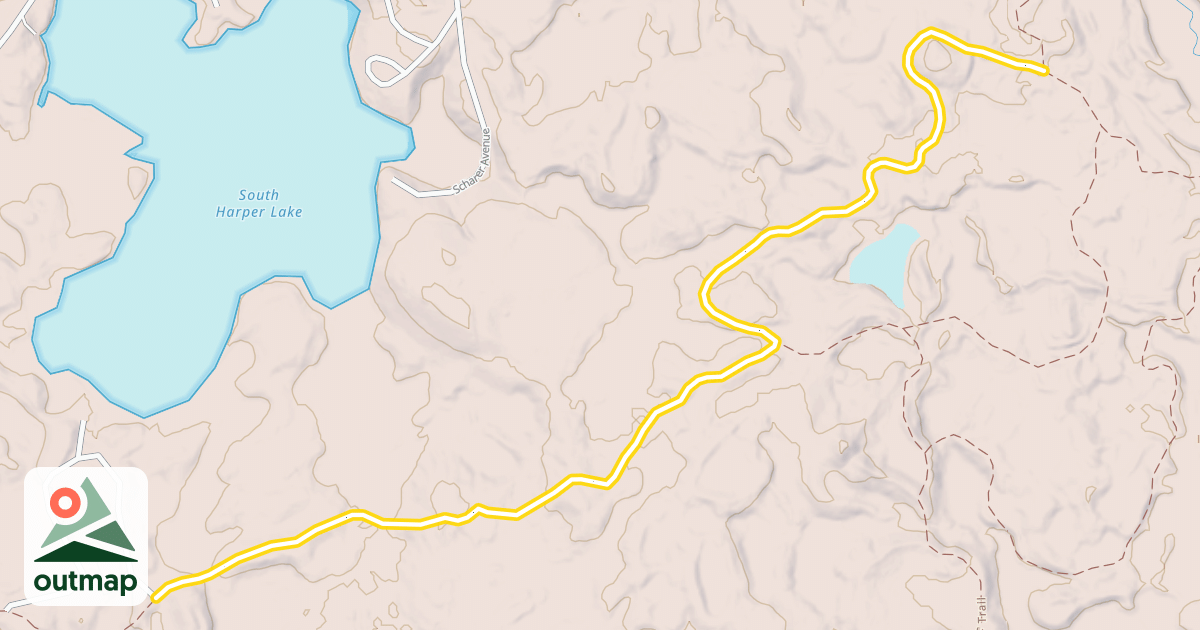Map of Nordic Trail
