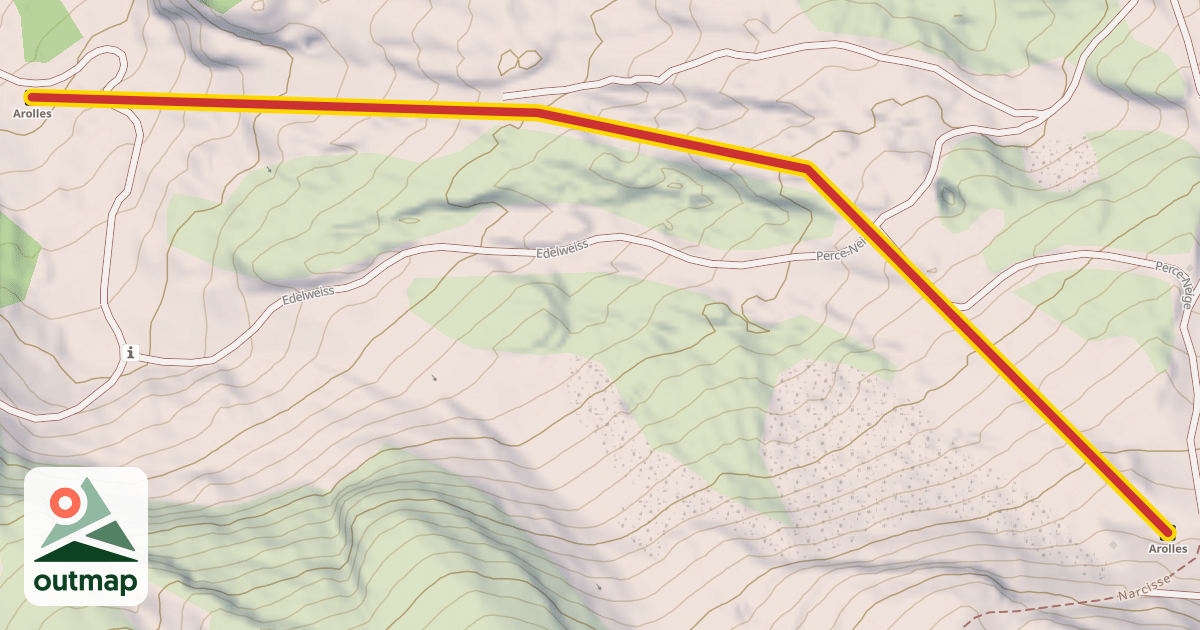 Map of Arolles