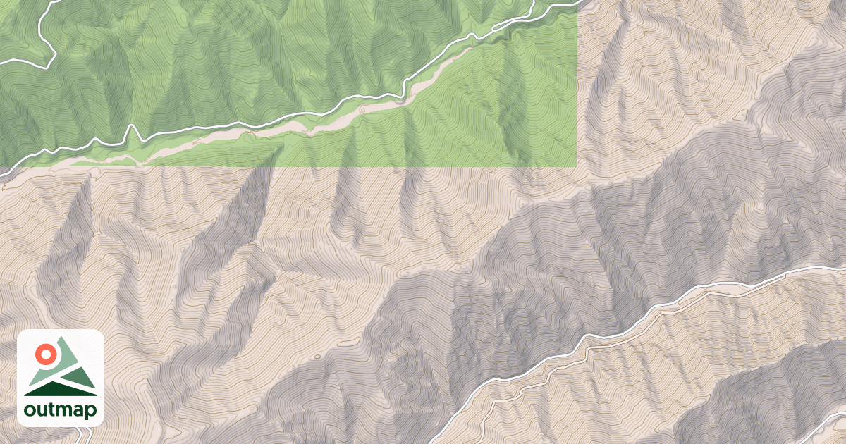 Map of LITTLE JOE RIDGE