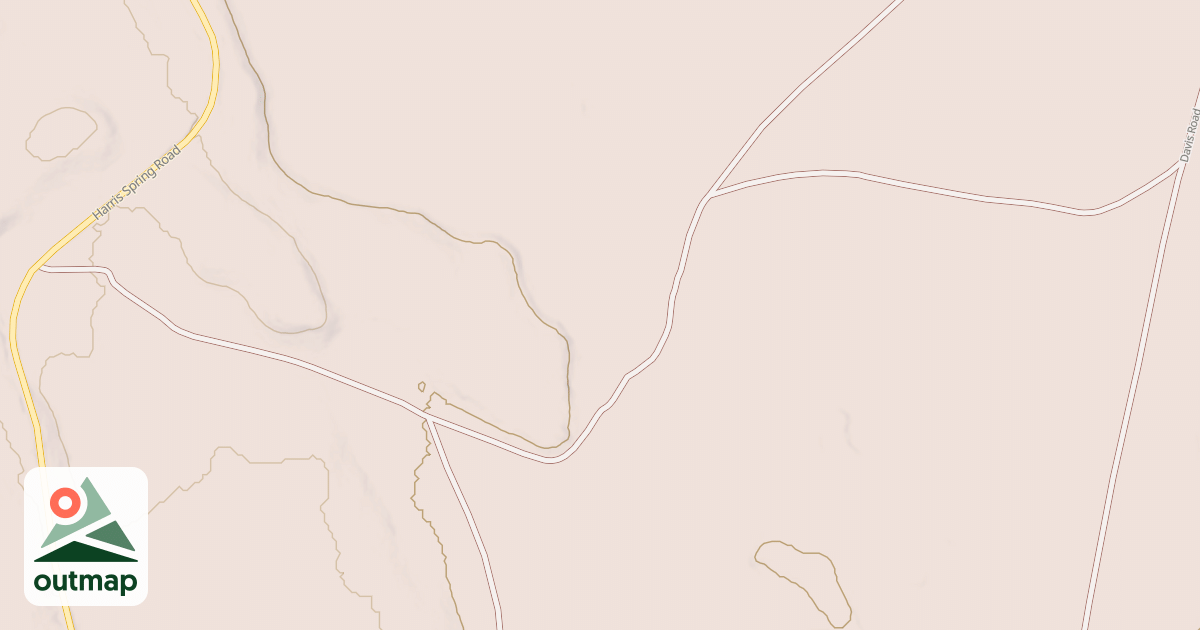 Map of BIG SAND FLAT