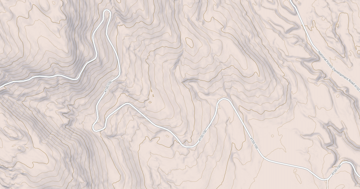 Map preview of LEECHER MTN