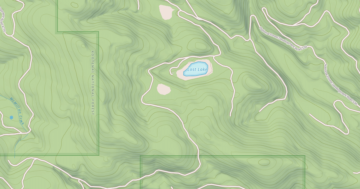 Map preview of DOE CREEK E