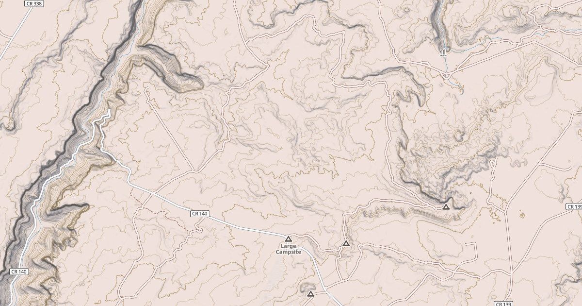 Map preview of BLM National GTLF Public Motorized Roads 327fe5d8-5ef3-46e6-99dd-f45fee102ad2