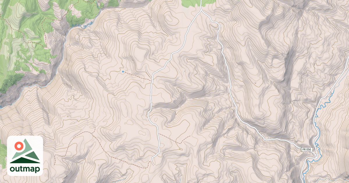 Map of BOULDER MTN.