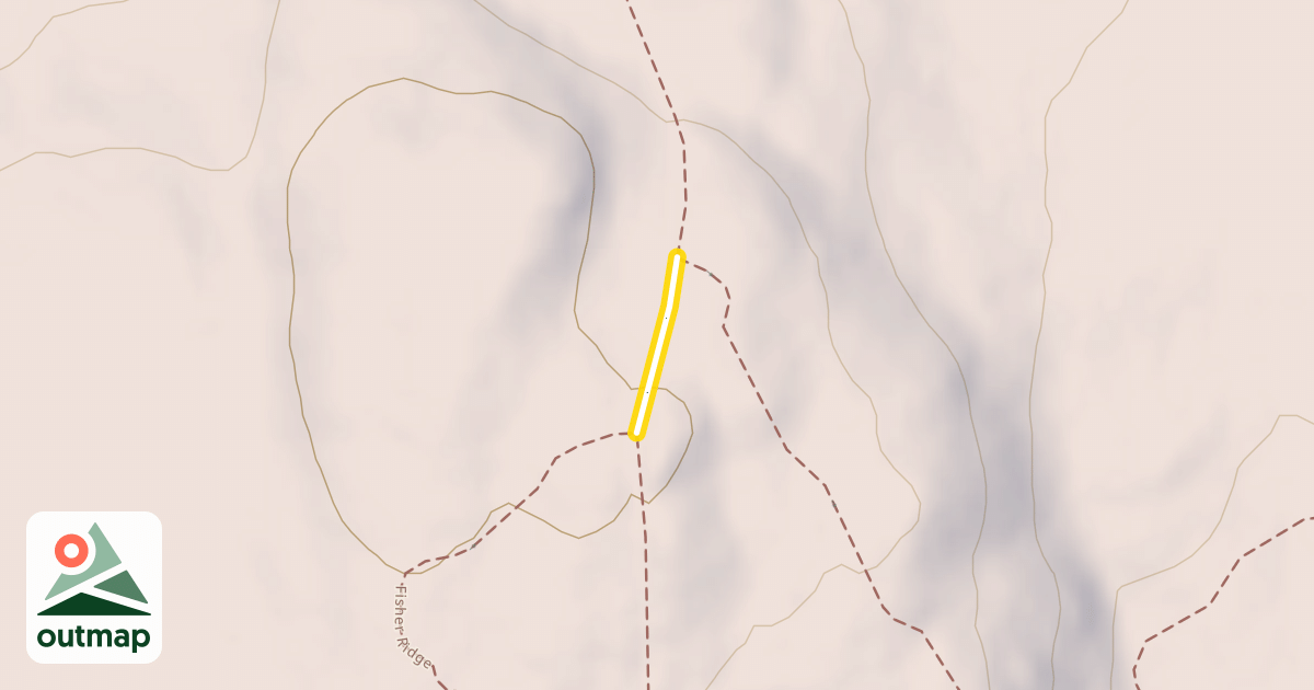 Map of Fisher Ridge