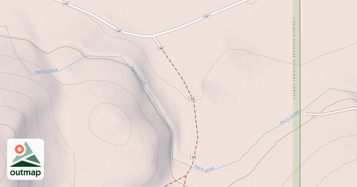 Map of TELEGRAPH HOLLOW