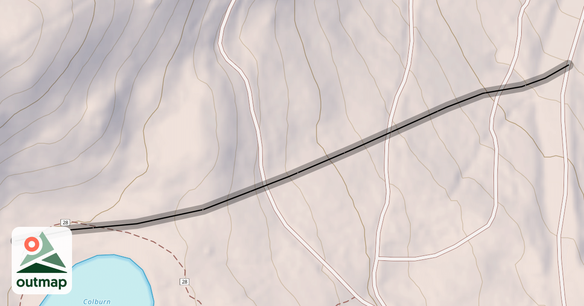 Map of Will's Runout