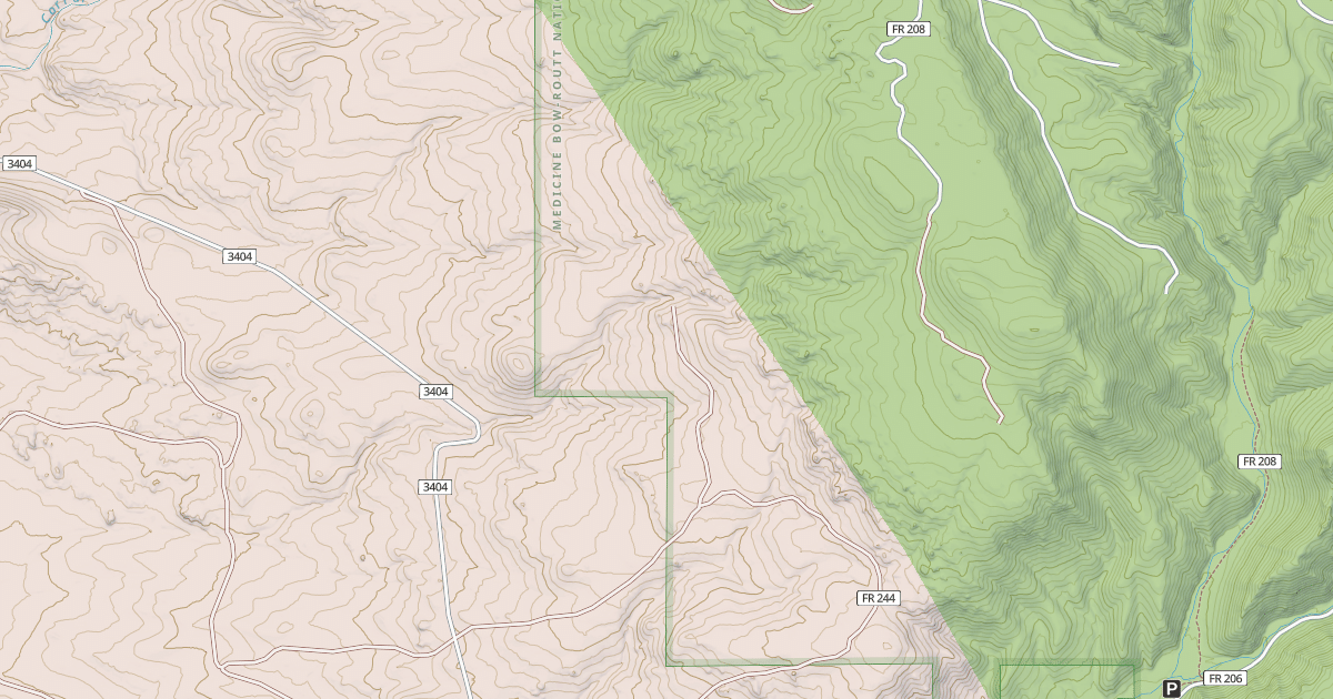 Map preview of BOUNDARY FENCE