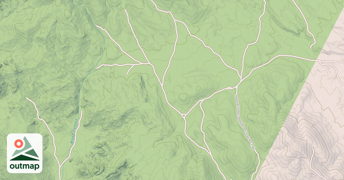 Map of MINE SHAFT ROAD