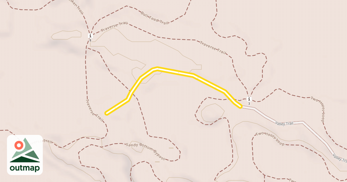 Map of Valley Trail