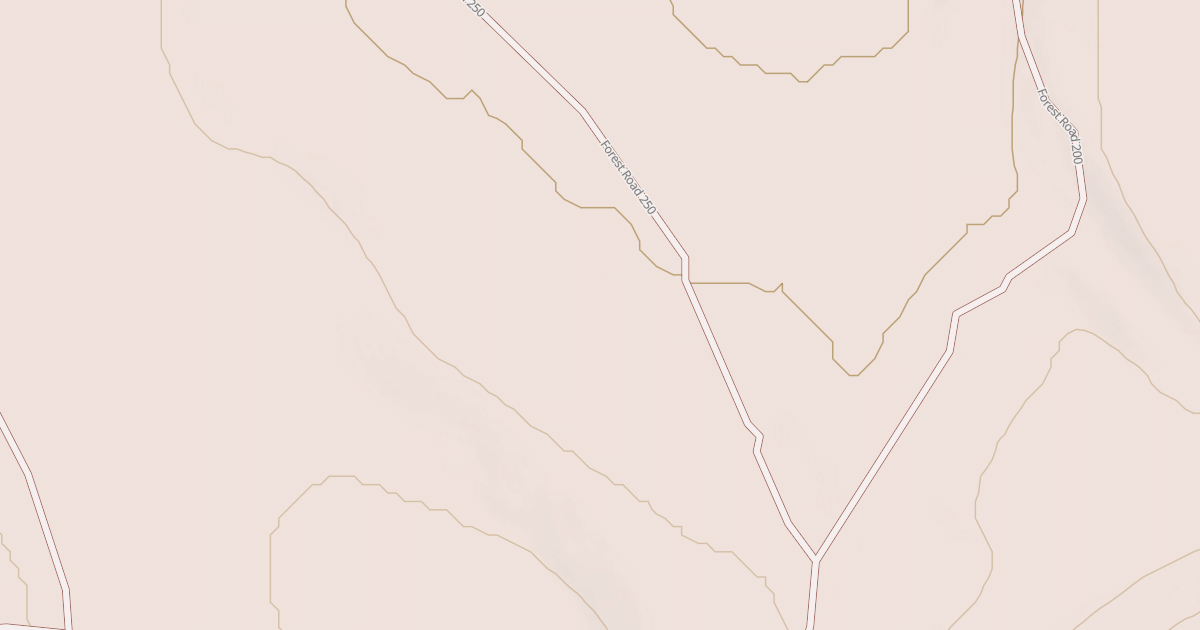 Map preview of USFS Motor Vehicle Use Map Roads {0B30695B-AAD2-490C-9B70-B44B5E6A2DBE}