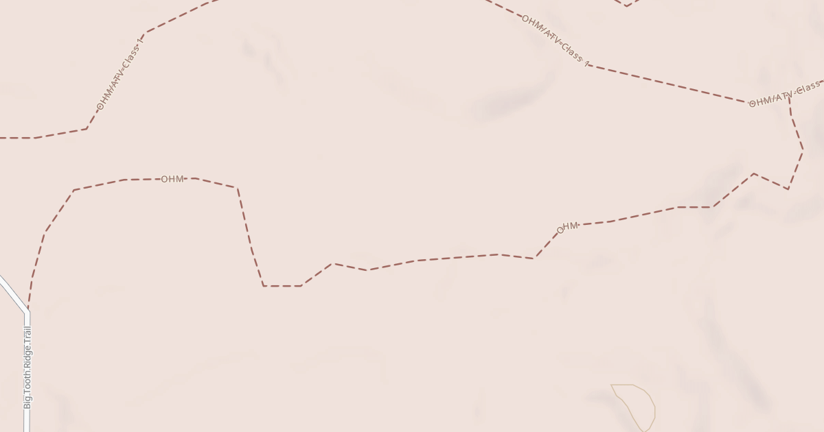 Map preview of Straight Arrows Trail