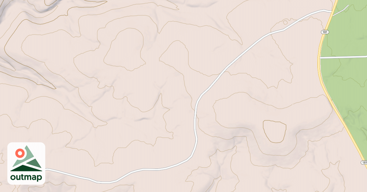 Map of GREASY CREEK