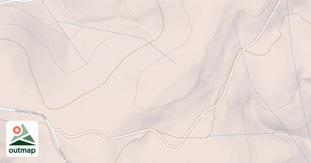Map of BARNES MTN. BA SPUR