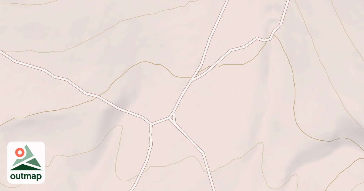 Map of Radar Hill OHV Trails