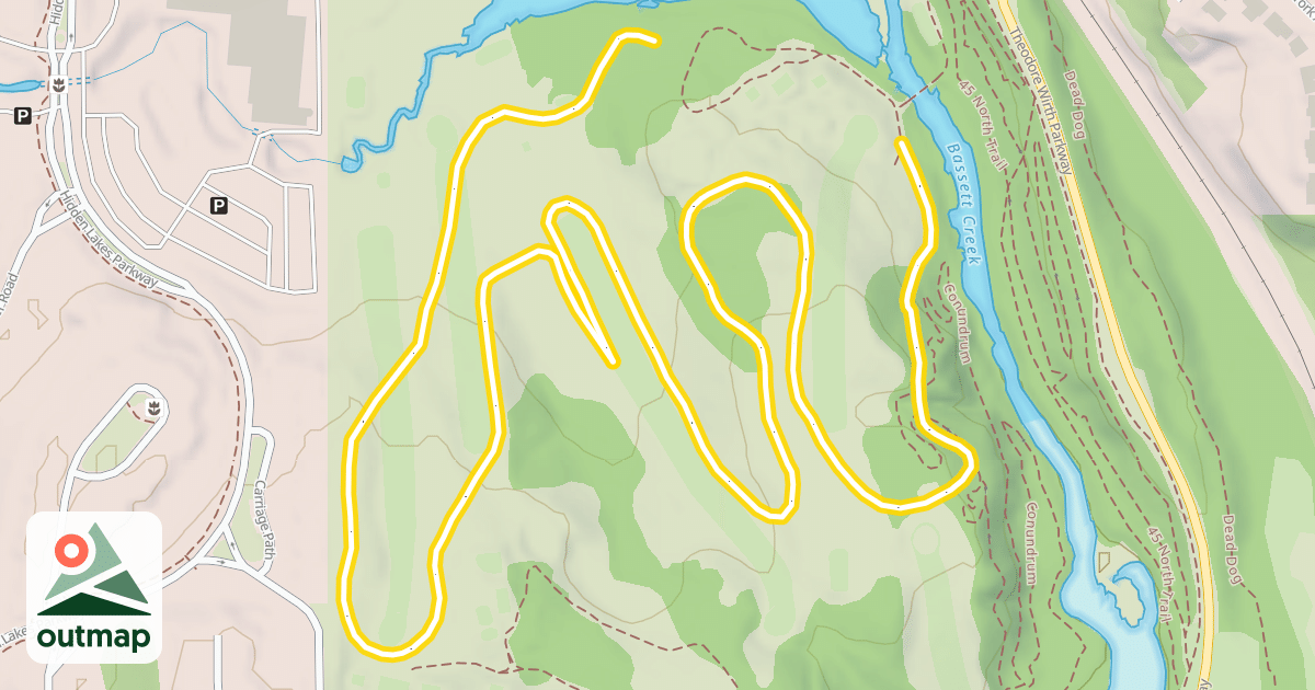 Map of Judy Loop