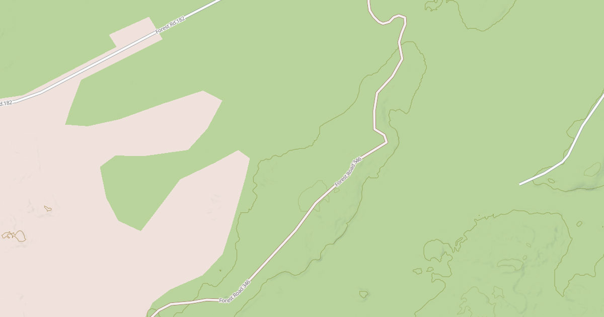 Map preview of USFS Motor Vehicle Use Map Trails 19703