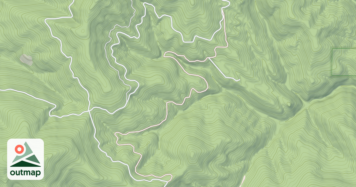 Map of USFS Motor Vehicle Use Map Trails 6816