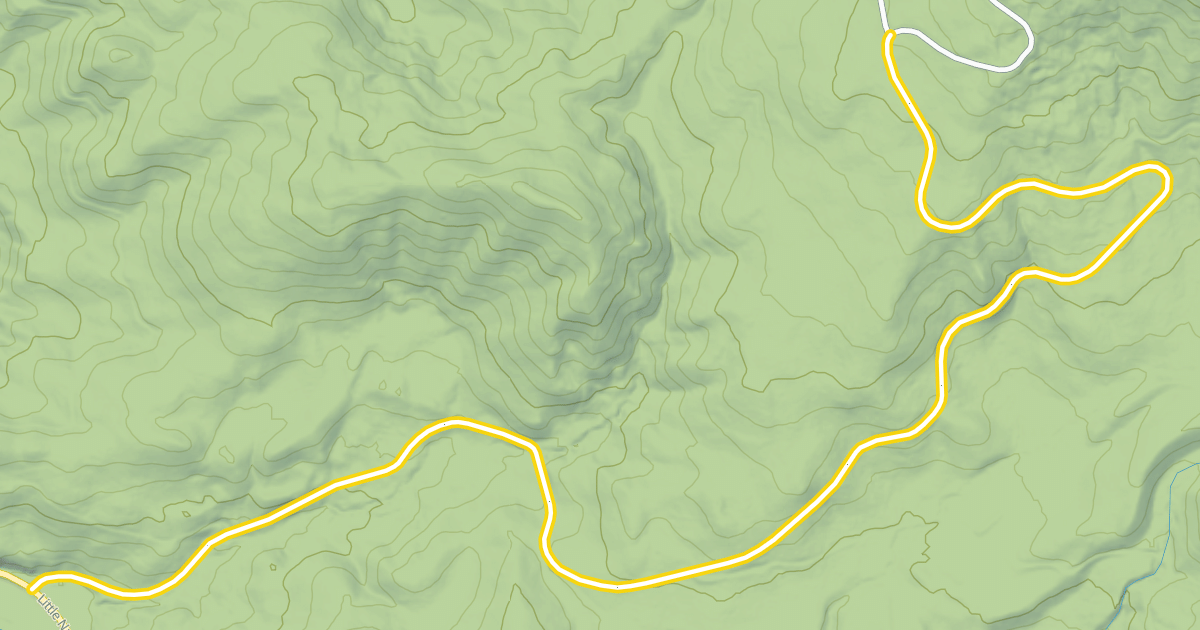 Map preview of National Forest Development Road 1901