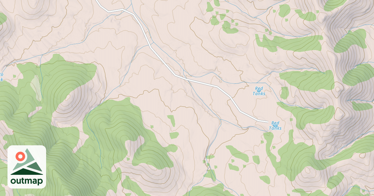 Map of RED TANKS